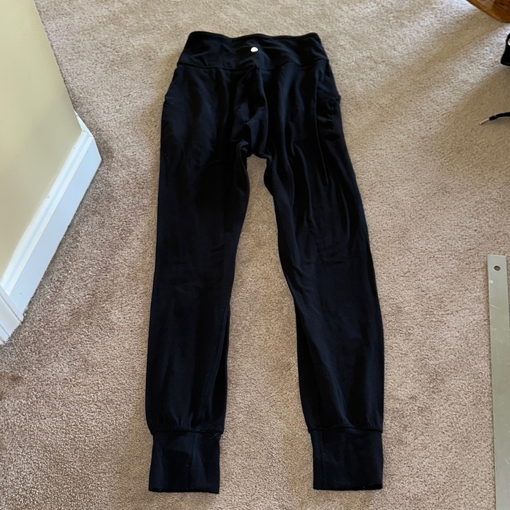 Lululemon align joggers black size 4